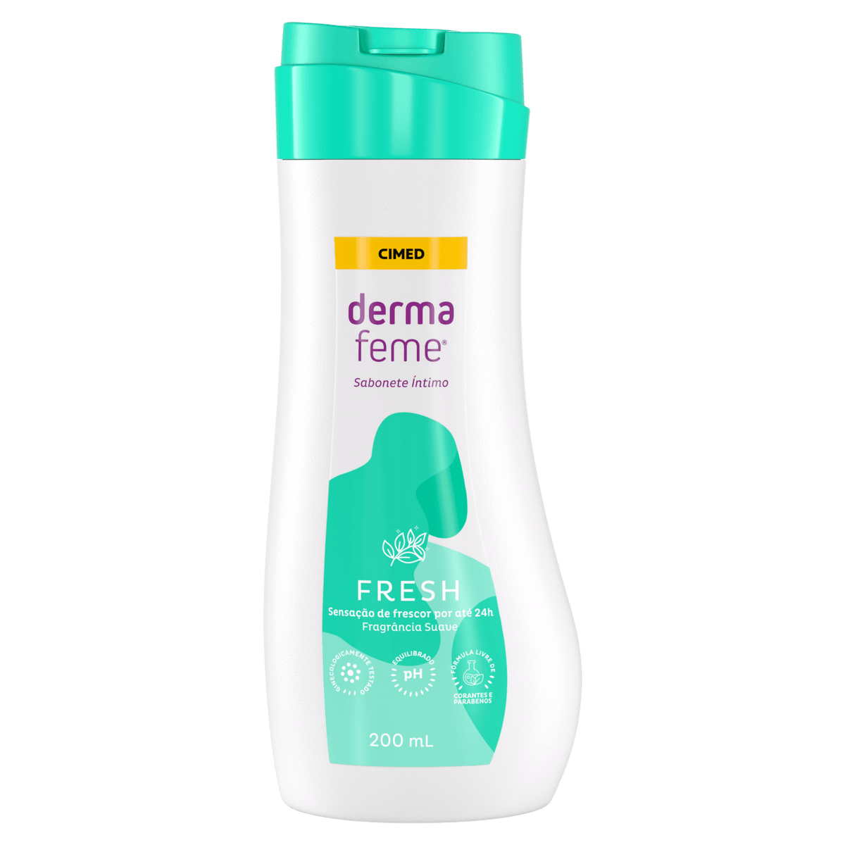 SABONETE LIQ INTIMO DERMAFEME FRESH 200ML