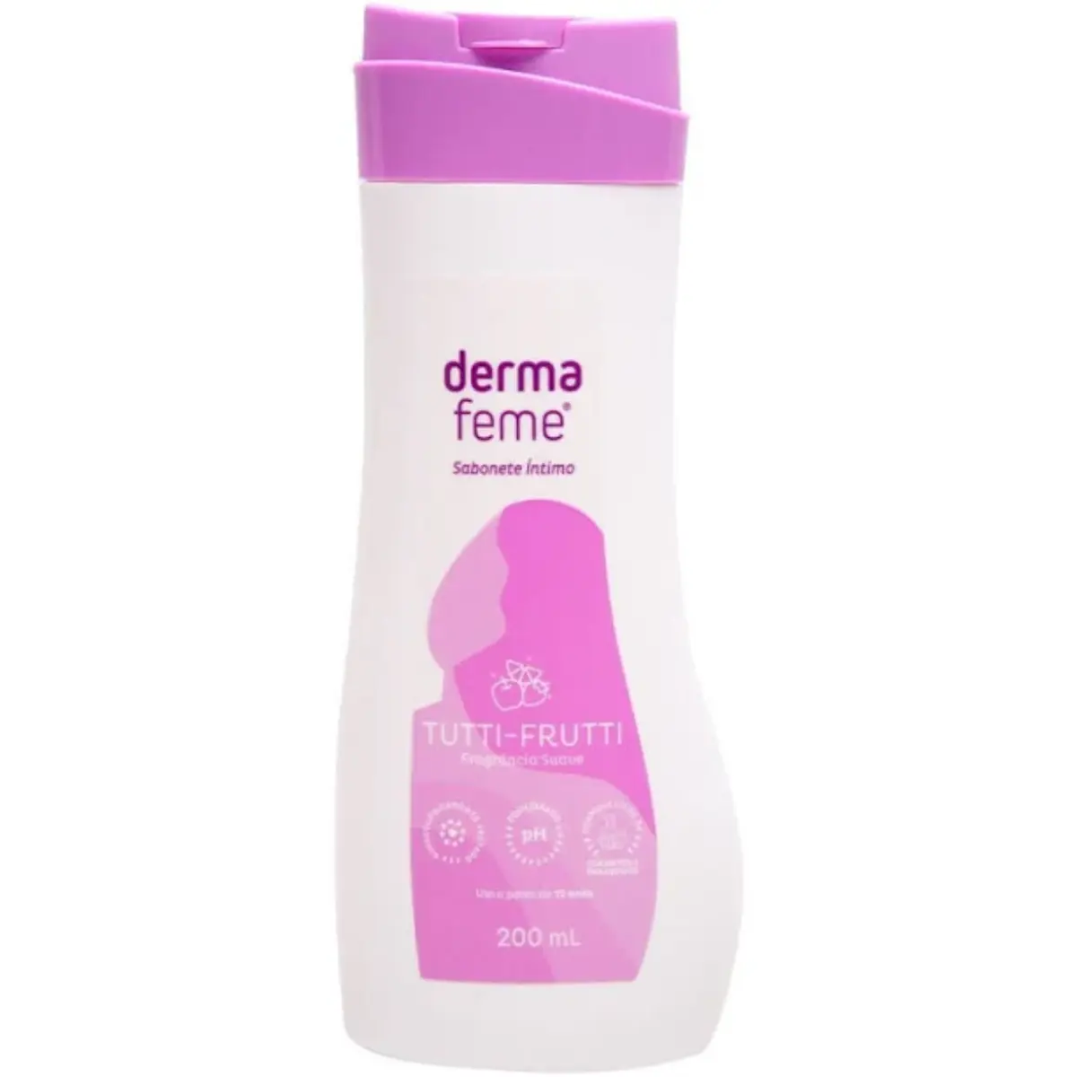 SAB LIQ INT DERMAFEME TUT 200ML  1 UNIDADE