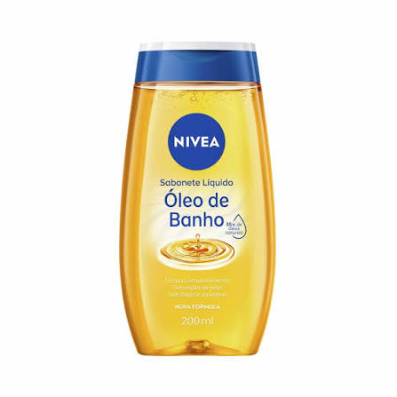 SABONETE LIQ NIVEA CARE OLEO DE BANHO 200ML