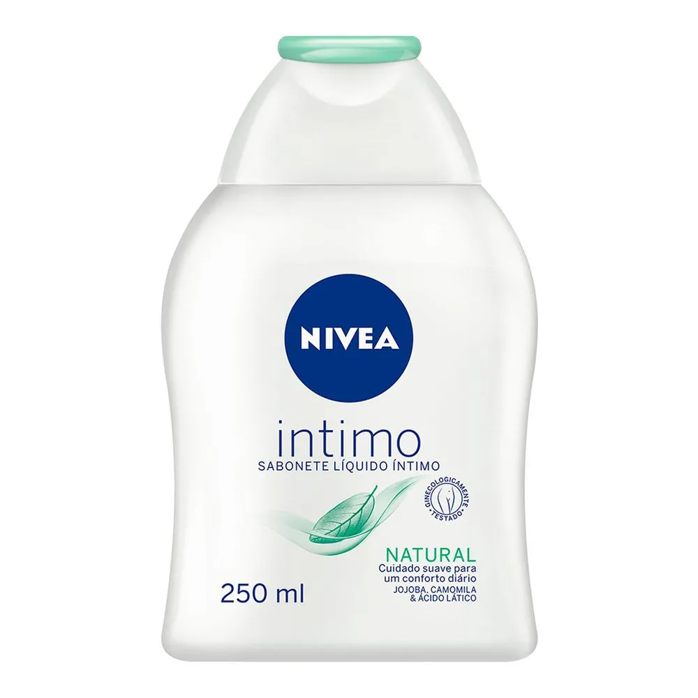 SABONETE LIQ INTIMO NIVEA NATURAL 250ML