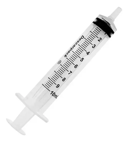 SERINGA 10ML L.SLIP C/AG 30X0,