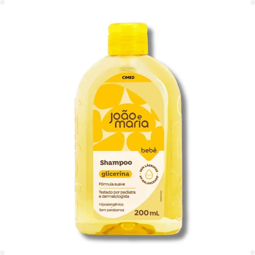 SHAMPOO JOAO&MARIA BEBE GLICERINA 200ML