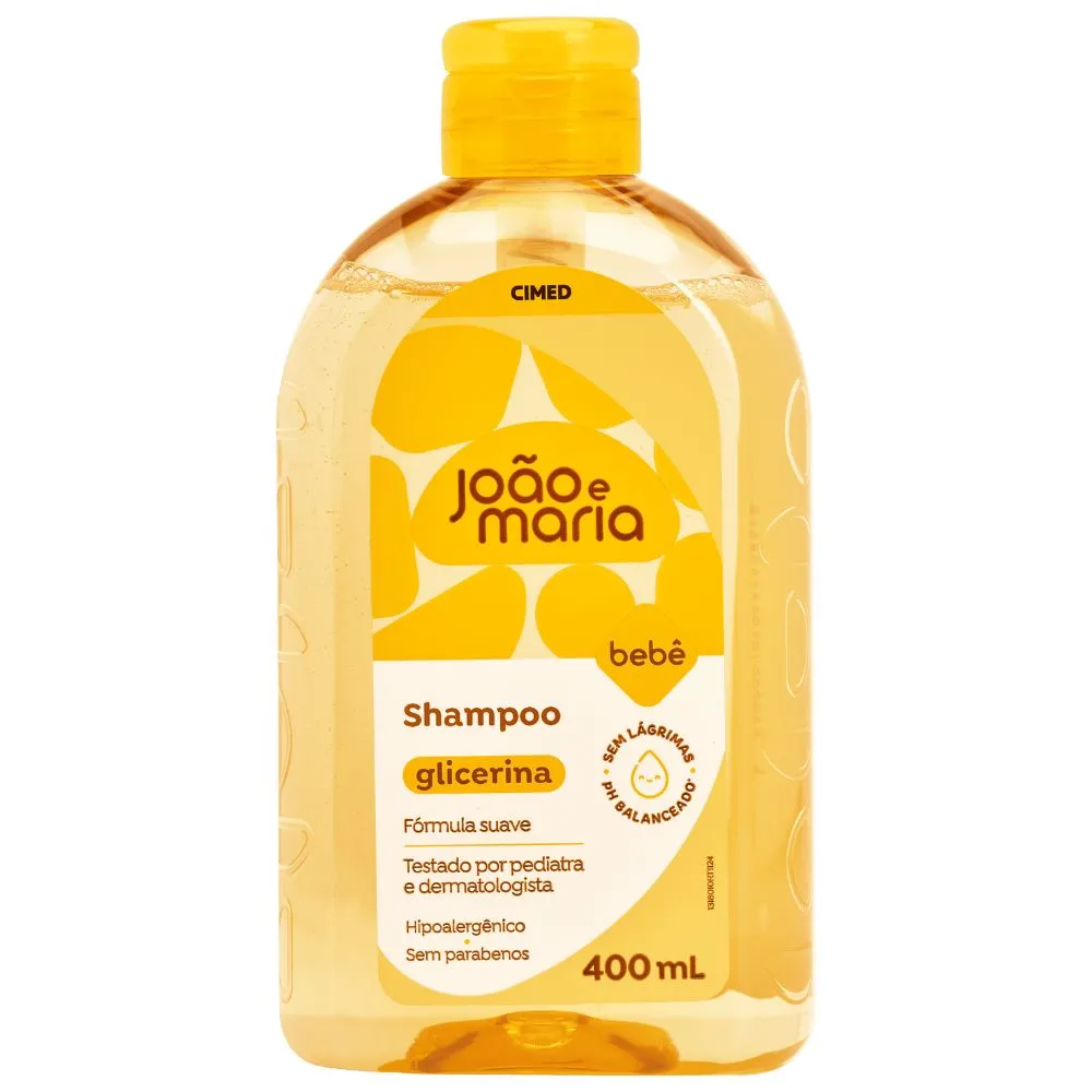 SHAMPOO JOAO&MARIA BEBE GLICERINA 400ML