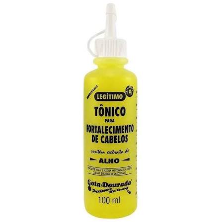 TONICO CAPILAR GOTA DOURADA FORTALECIMENTO ALHO 30ML