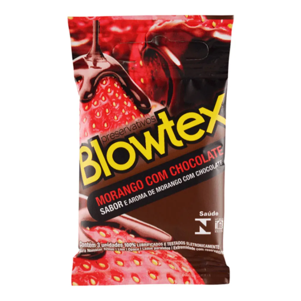 PRESERVATIIVO MORANGO C/CHOCOLATE