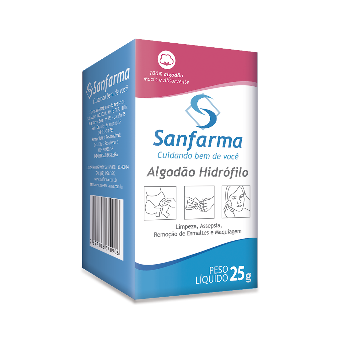 ALGODAO SANCARE 25G