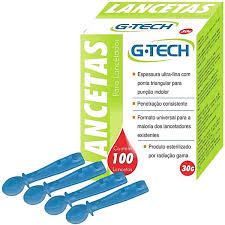 LANCETAS G-TECH G1 30G 100UN