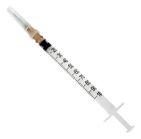 SERINGA DESCAR 1ML 13X0,4MM 1U
