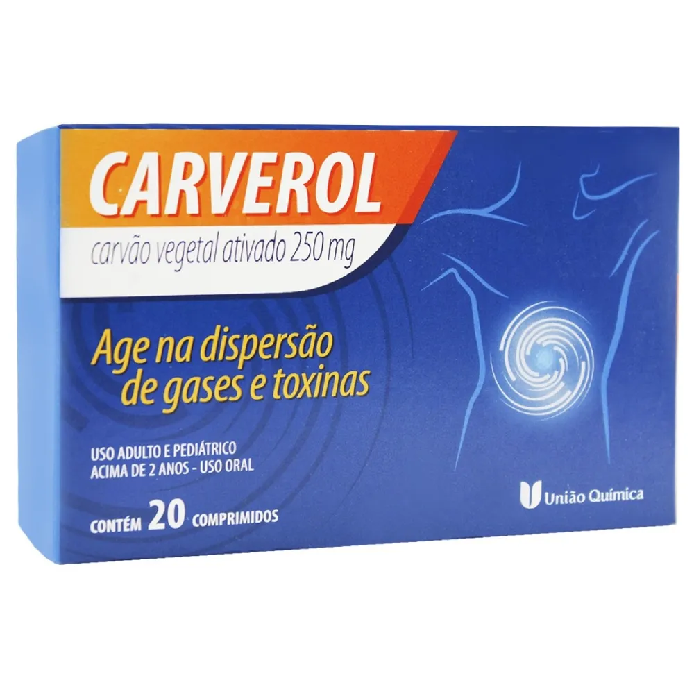 CARVEROL 250MG 20CP