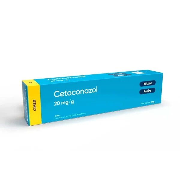 CETOCONAZOL 20MG/G CR DERM 30G