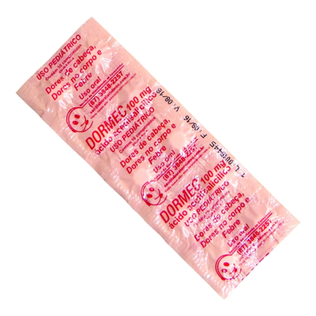 DORMEC 100MG ENV 10CP