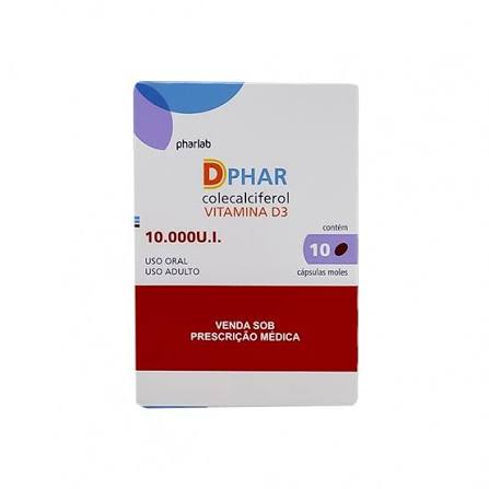 DPHAR 10.000UI 4CAP MOLE