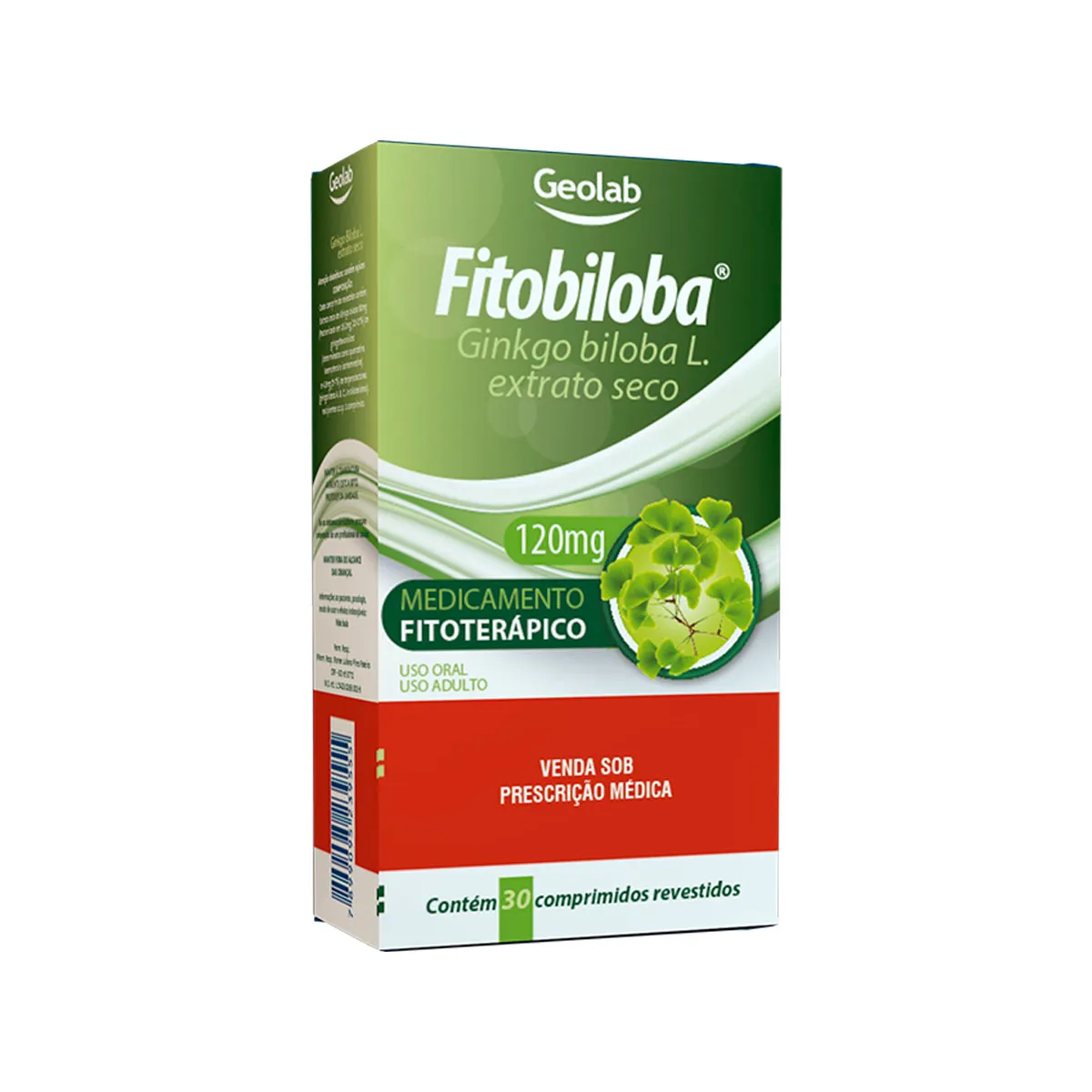 FITOBILOBA 80MG 30CP REV