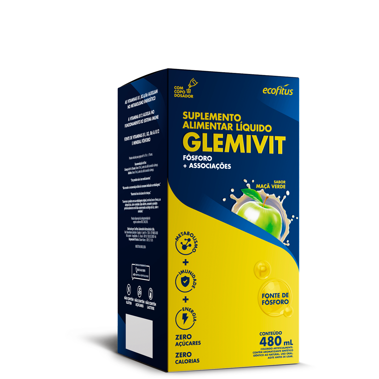 GLEMIVIT MACA VER LIQ 480ML
