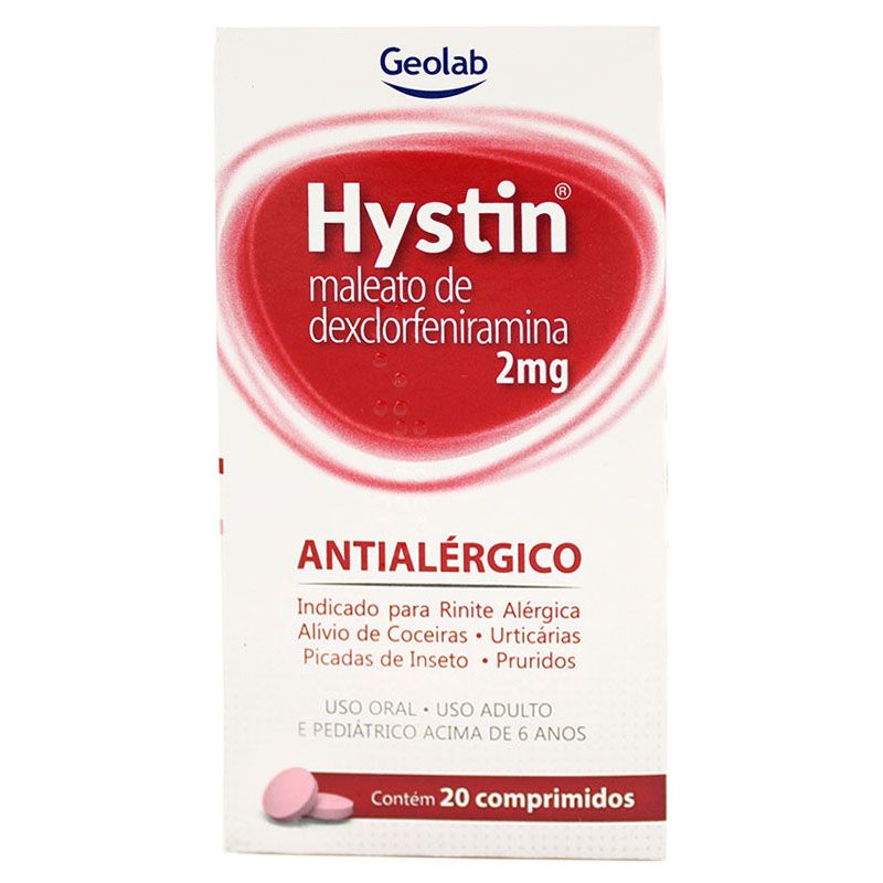 HYSTIN 2MG 20CP