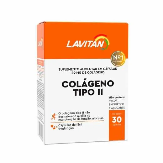 LAVITAN COL TIPO II 40MG 30
