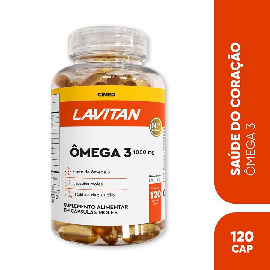 LAVITAN OMEGA 3 1000MG 120CAP