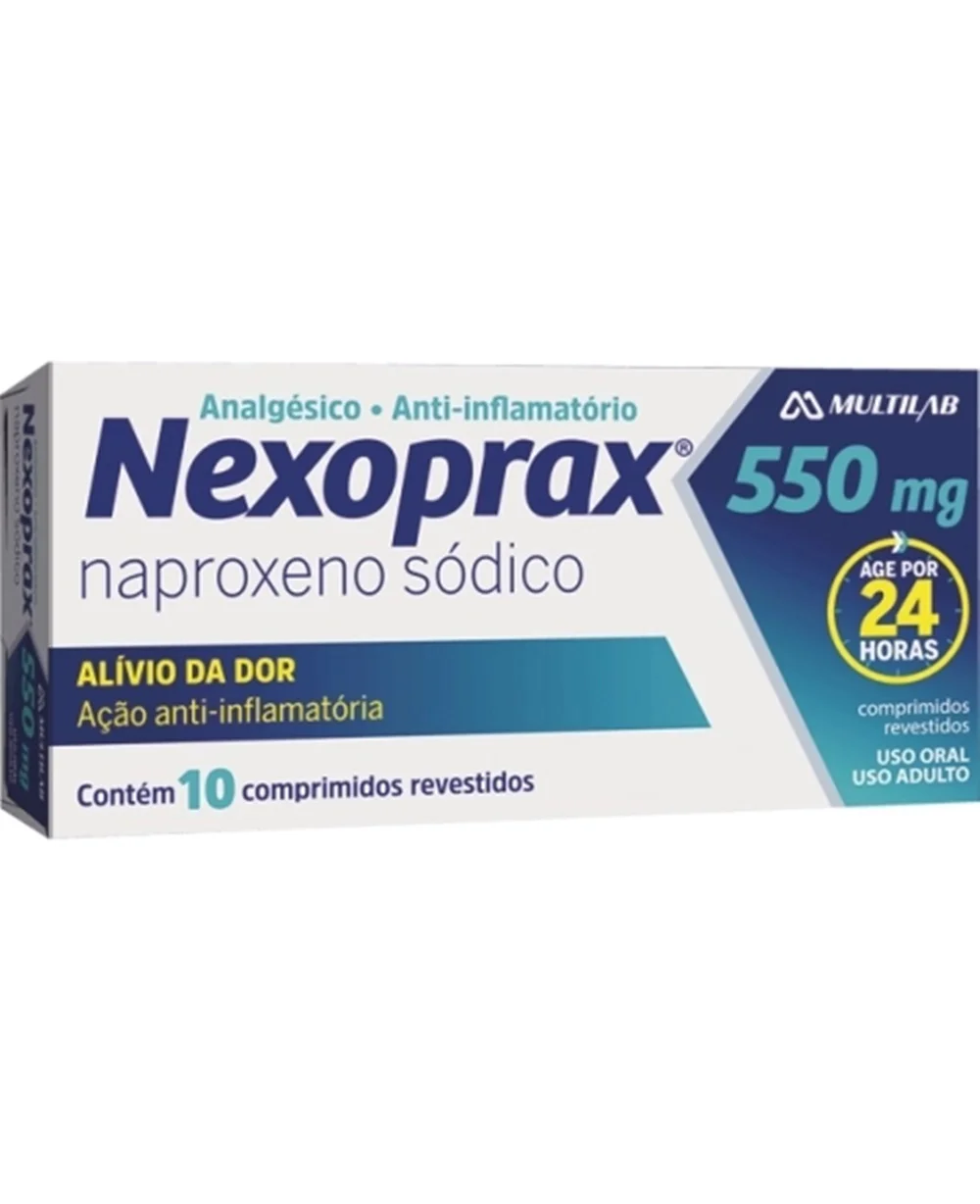 NEXOPRAX 550MG 10CP REV