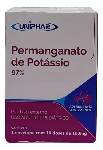 PERMANG DE POT 100MG ENV 10CP