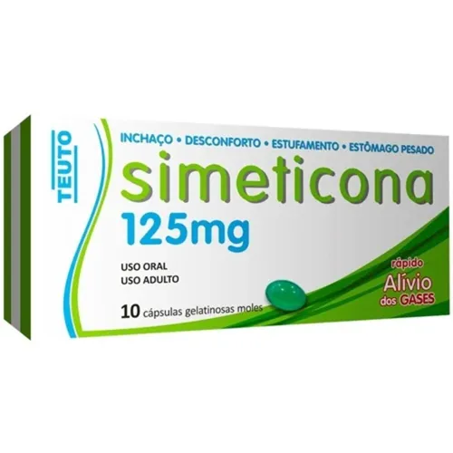 SIMETICONA 125MG 10CAP MOLE