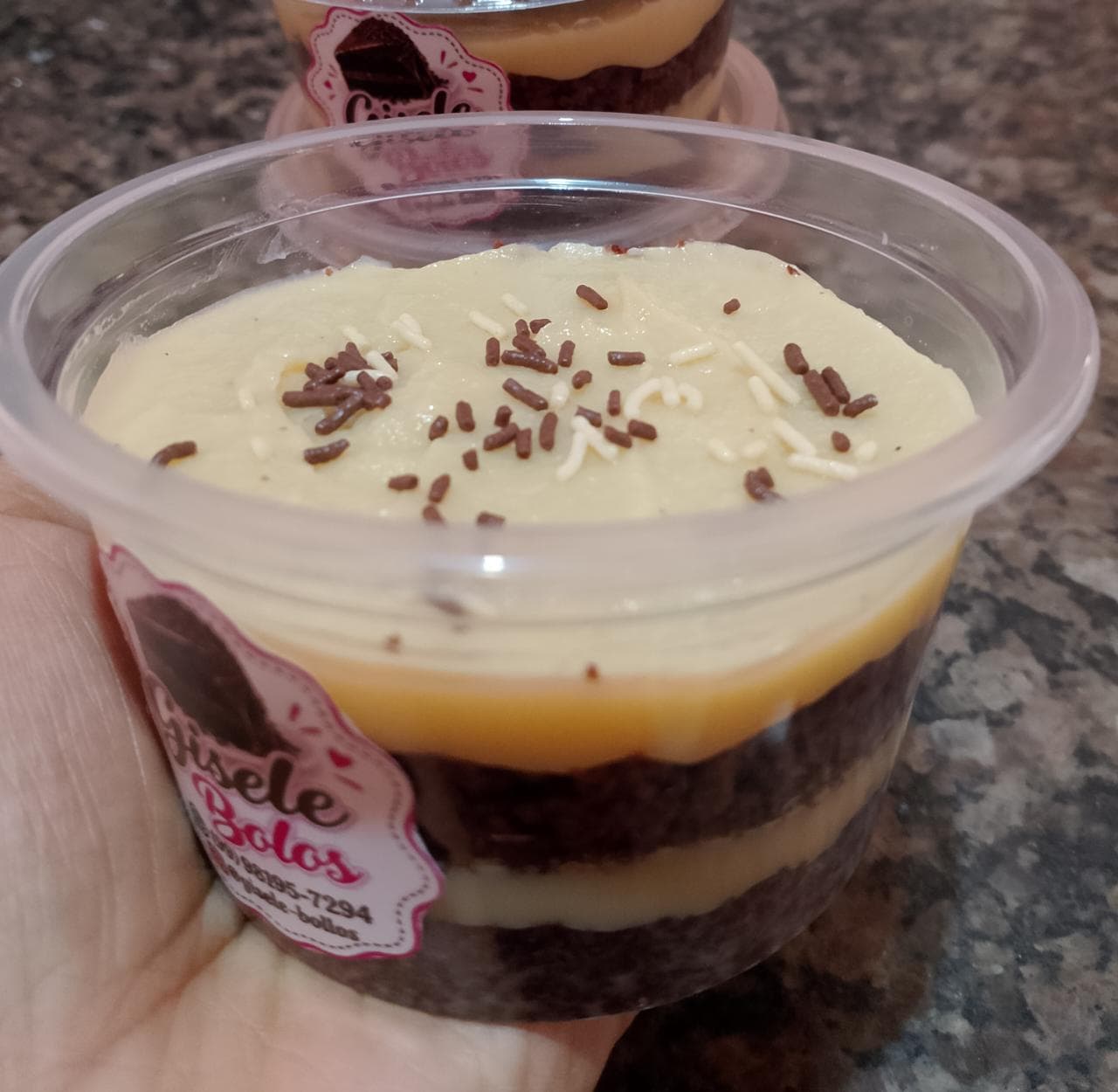 bolo de pote