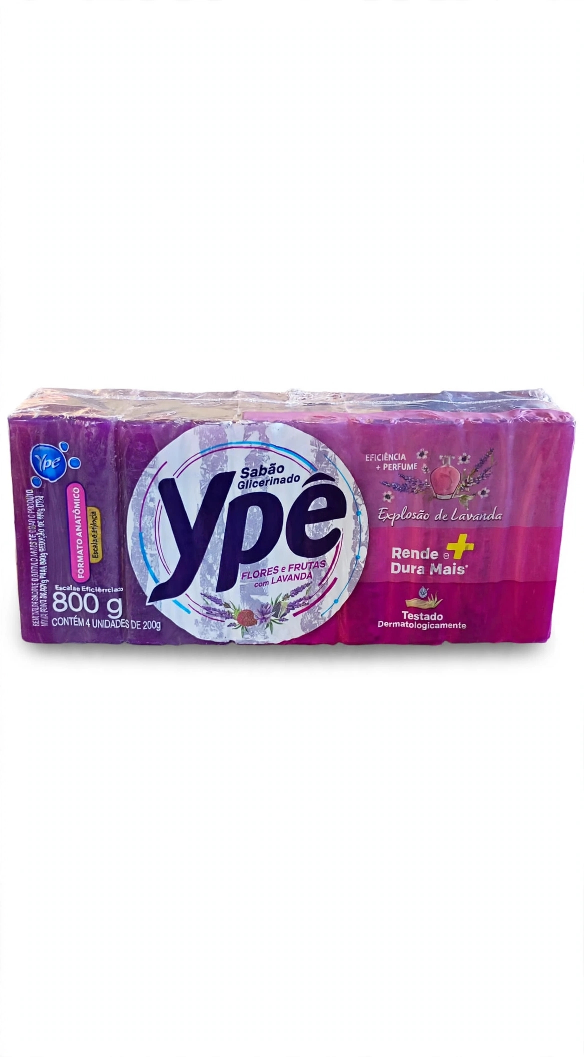 SABAO YPE BARRA FLORES E FRUTAS 800G