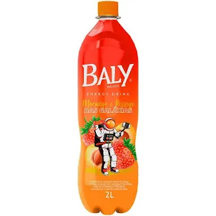 Energético baly 2L morango e pêssego
