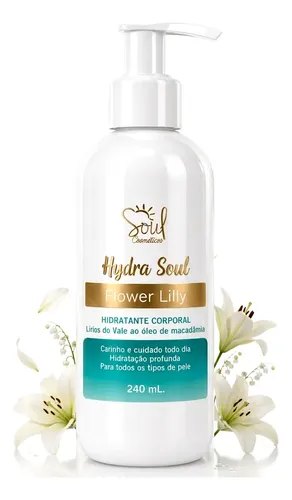 Hidratante Corporal Soul Essences Hydra Soul Flower Lilly 240 mL