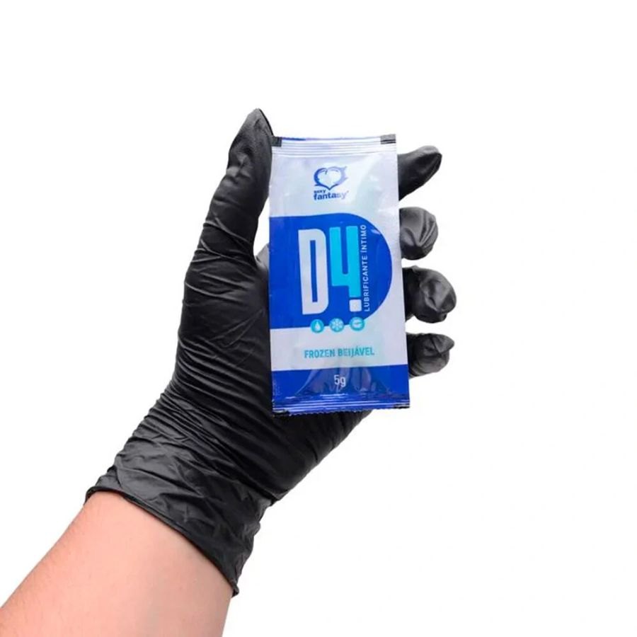 D4 LUBRIFICANTE ÍNTIMO BEIJÁVEL FROZEN 5g SEXY FANTASY