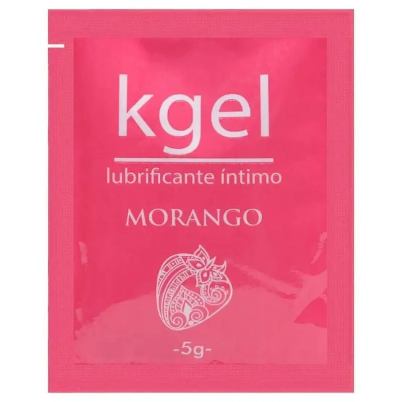 SACHÊ LUBRIFICANTE AROMÁTICO MORANGO 5 G