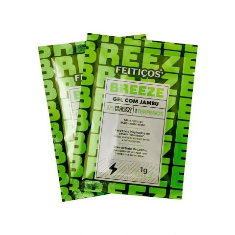 Gel Comestível Breeze Com Jambu 1g
