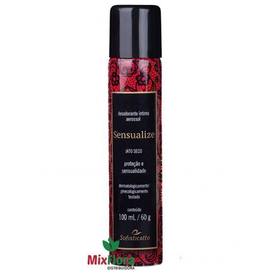 Desodorante íntimo aerosol Sensualize 100ml sofisticatto