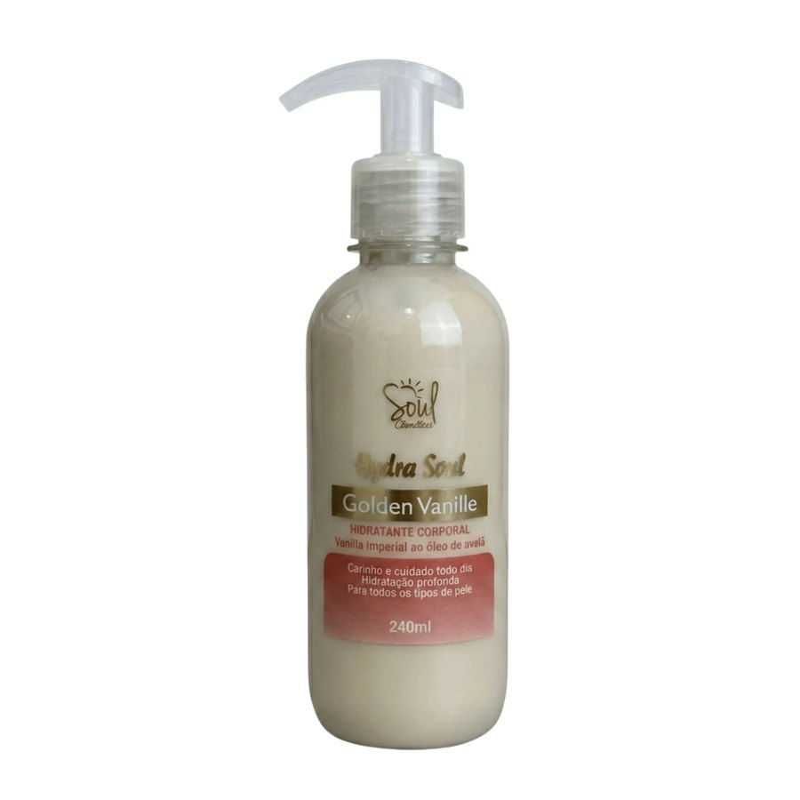 Soul Cosméticos Hydra Soul Golden Vanille Hidratante Corporal 240ml