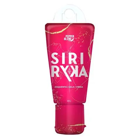 GEL VIBRADOR ESQUENTA SIRI RYKA - 18G