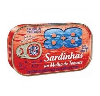 SARDINHA 88 TOM 125G
