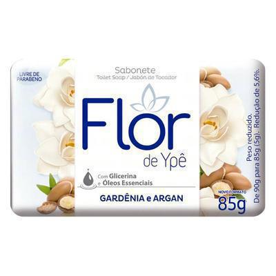 SAB FLO DE YPE GARDENIA E ARGAN 85G