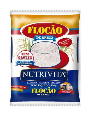 FLOCAO DE ARROZ  NUTRIVITA 500G