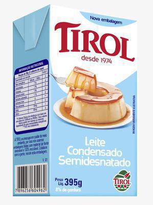 LEITE CONDENSADO TIROL 395G