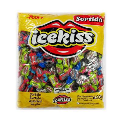 BALA DURA ICEKISS SORTIDA 500G