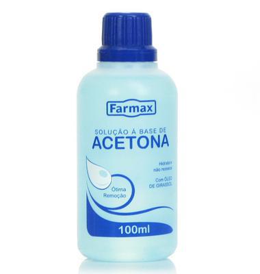 REMOVEDOR ACETONA FARMAX 100ML