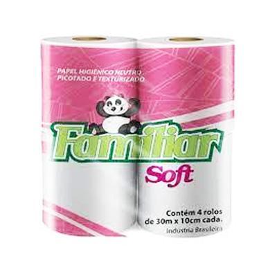 PAPEL HIG FAMILIAR SOFT NEUTRO FS 4X1
