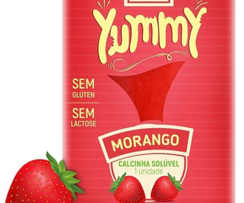 CALCINHA COMESTÍVEL YUMMY MORANGO SEX FANTASY