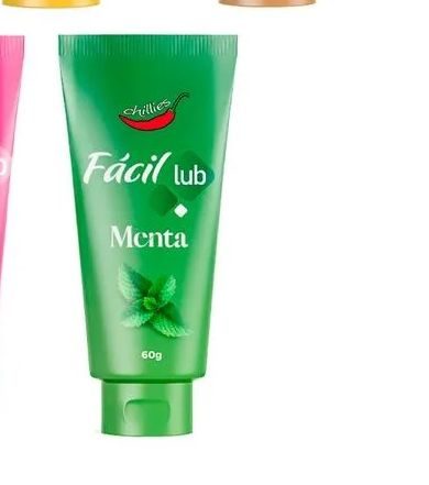 LUBRIFICANTE MENTA BEIJÁVEL FÁCIL LUB 60G