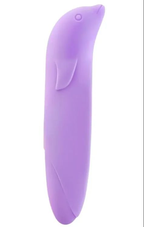 Rosa- Mini Vibrador Ponto G Formato Golfinho