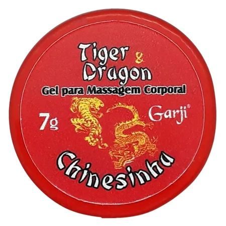 GEL PARA MASSAGEM TIGER DRAGON CHINESINHA 7G GARJI
